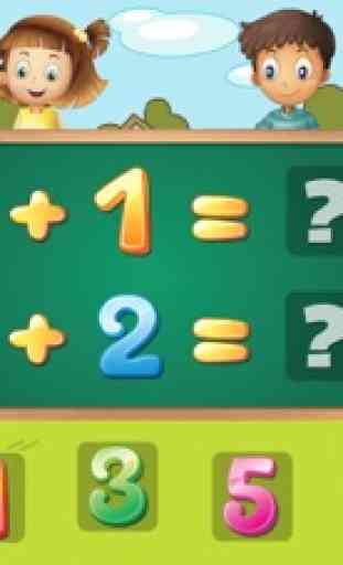 Las matemáticas de la diversión para los niños - los números de aprendizaje, suma y resta de forma fácil 1