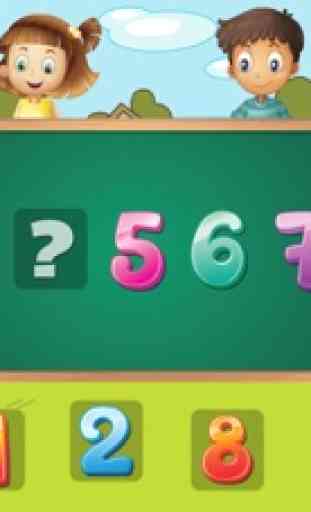 Las matemáticas de la diversión para los niños - los números de aprendizaje, suma y resta de forma fácil 3