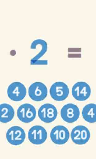 1x1: Las tablas de multiplicar 3