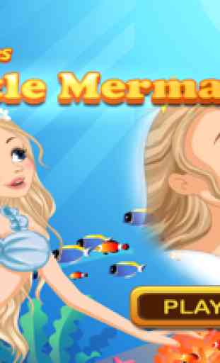 Little Mermaid - Encuentra las diferencias Juego para los niños 1