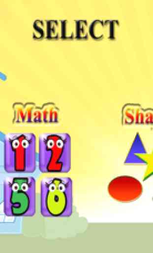 Matemáticas para niños de preescolar habilidades básicas 2
