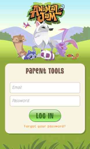 Aplicación Parent Tools de AJ 1