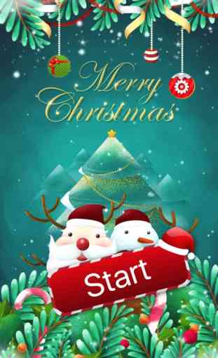 Christmas Sticker & Santa Hat 1
