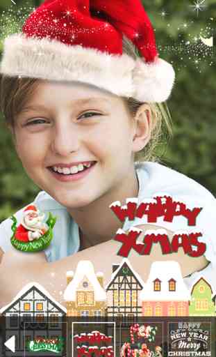 Christmas Sticker & Santa Hat 3