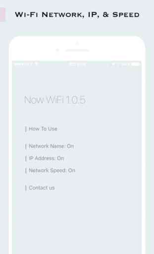 Now WiFi - Compruebe conectados WiFi,IP y velocida 4