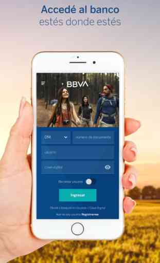 BBVA Argentina: banca móvil 1