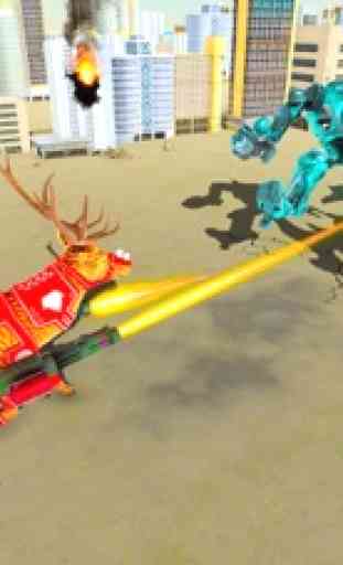 Deer Robot Transform Shooting 1