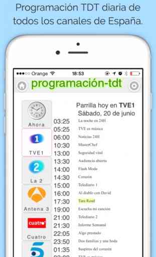 Programación TDT España 1