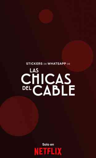 Stickers Las Chicas del Cable 1