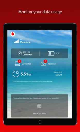 Vodafone Mobile Wi-Fi Monitor 4