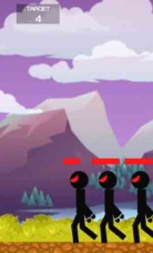 Stickman Cannon Shooter 4