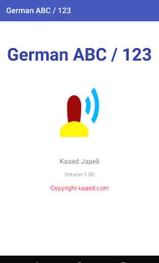 ABC & 123 - German learn 1