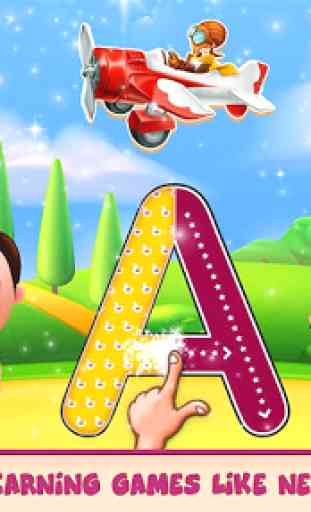 Abc 123 Tracing Learning game 2