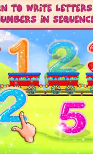 Abc 123 Tracing Learning game 3