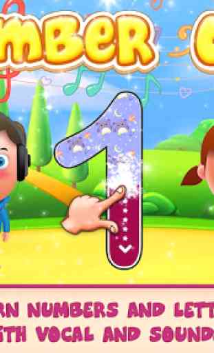 Abc 123 Tracing Learning game 4