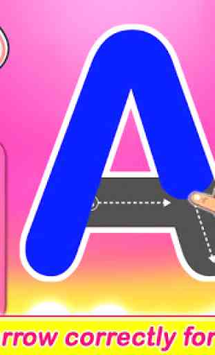 Alfabeto ABC - Rastreo de letras 1