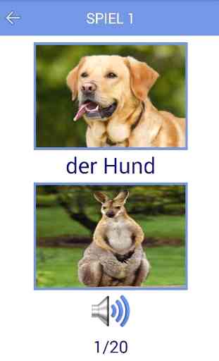 Aprender vocabulario alemán básico para niños 3