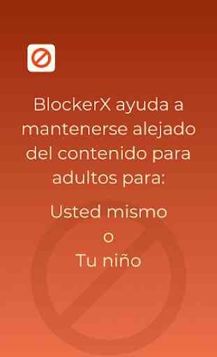 BlockerX- Bloqueador de Porno/ Filtro de Sitio Web 1