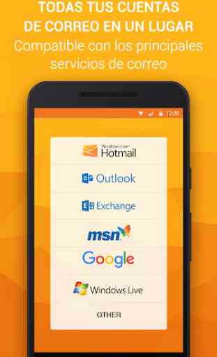 Correo electronico para Hotmail y más 1