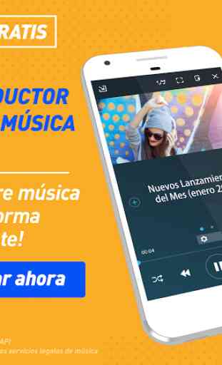 Descargar Musica Gratis MP3 Music Player PRO 1