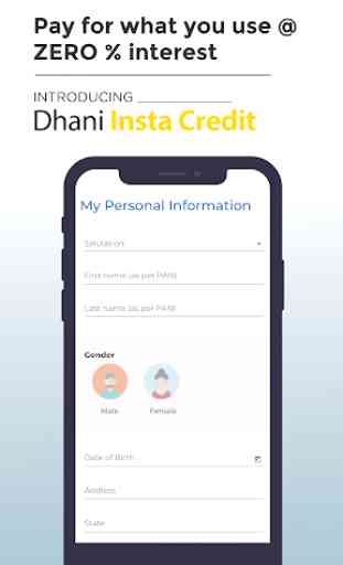 Dhani: Instant Personal Loan, Credit Line & Wallet 4