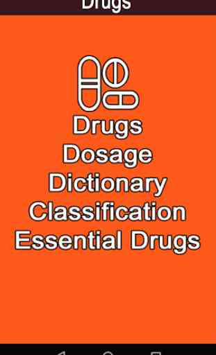 Drugs  (Classifications,Dosage & Dictionary) 1