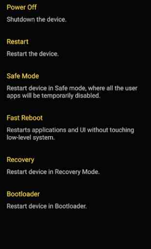 Easy Reboot for root users 3