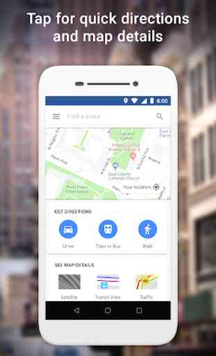 Google Maps Go: rutas, tráfico y transporte 1