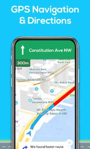 GPS Navigator - mapa, gps gratis español 1