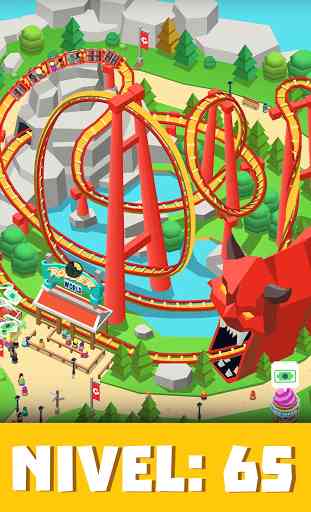Idle Theme Park Tycoon - Juego de parque temático 3
