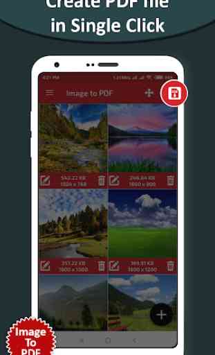 Image to PDF | PDF to Images-Convert Images to PDF 2