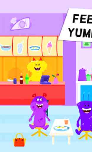 My Monster Town - Airport Games for Kids 4
