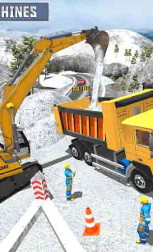 nieve pesada excavadora simulador 2019 3