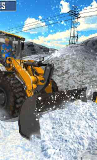 nieve pesada excavadora simulador 2019 4