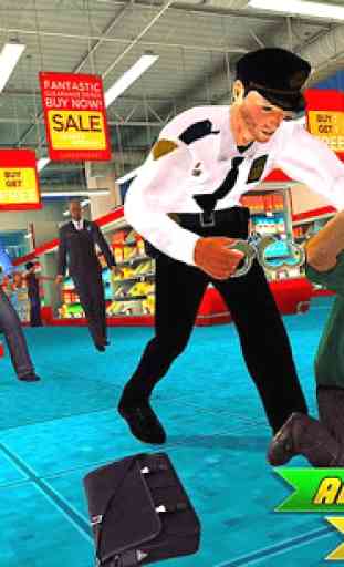 Shopping Mall Cop Police Officer Juegos de policía 1