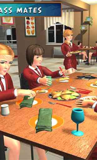 simulador chica secundaria: juego vida virtual 3D 2
