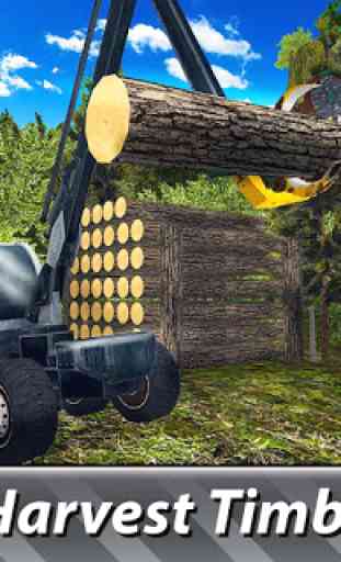 Simulador de cosechadoras de madera 2