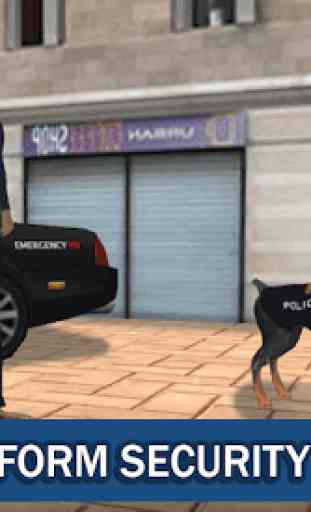 Simulador de perro de policía 2017 3