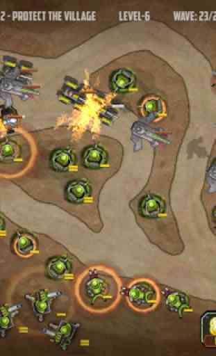 Tower Defense - Juegos de estrategia del ejército 3