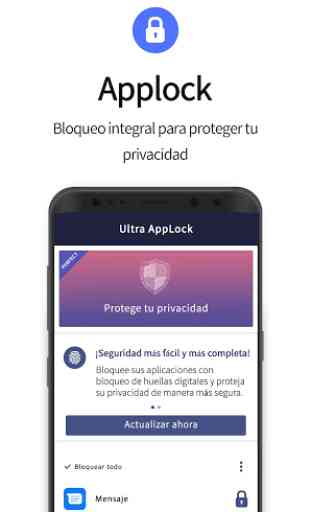 Ultra AppLock-Ultra AppLock protege su privacidad. 1