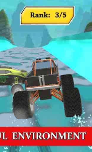 Water Park Truck Stunts and Race : Water Adventure 1