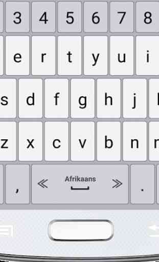 Afrikaans Language Pack for AppsTech Keyboards 1