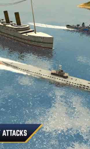 Aguas Enemigas: Submarinos vs Buques de Guerra 2