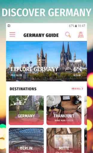 Alemania: guía de viaje, turismo, cuidades, mapas 1