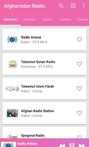 All Afghanistan Radio Live Free 3