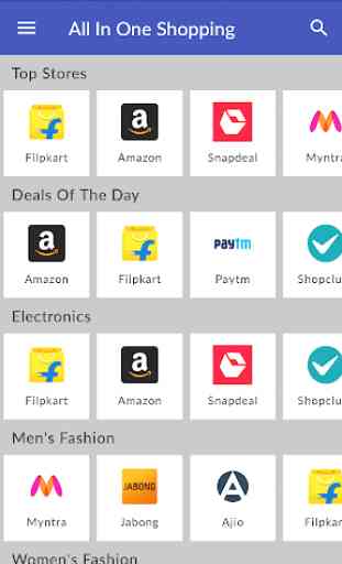 All in One Online Shopping App - just 2MB 2