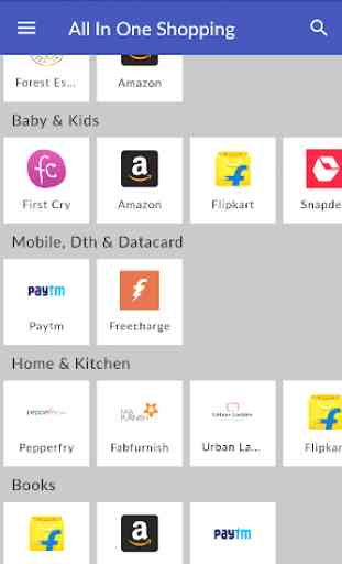 All in One Online Shopping App - just 2MB 3