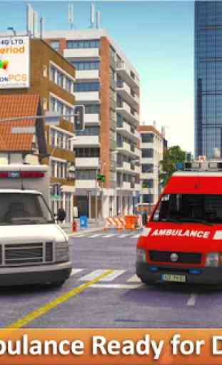 Ambulancia Simulador - Emergencia Rescate 2017 1