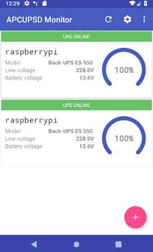 APCUPSD Monitor - Remote UPS Battery Monitor 1