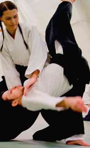 Aprender aikido y autodefensa. Artes marciales 1